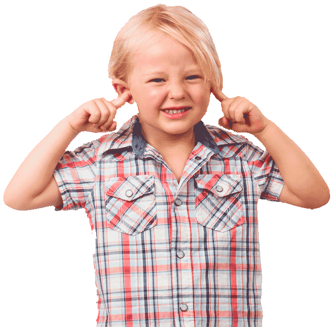 Stop Grand Forks Noise: Boy plugging his ears